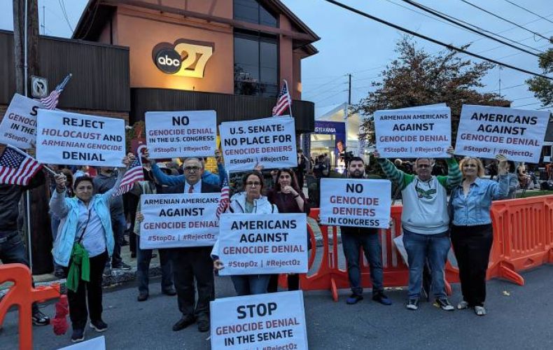 Ամերիկահայերը Սենատի անդամի թեկնածու Մեհմեթ Օզից պահանջել են դադարեցնել Հայոց ցեղասպանության ժխտումը