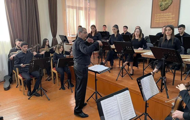 Artsakh Orchestra of Folk Instruments will perform in rural communities