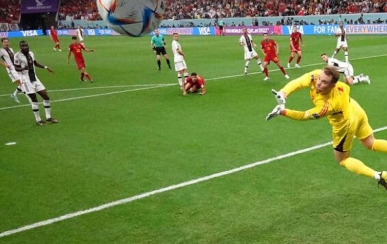 Сборная Германии сыграла вничью с Испанией на ЧМ-2022