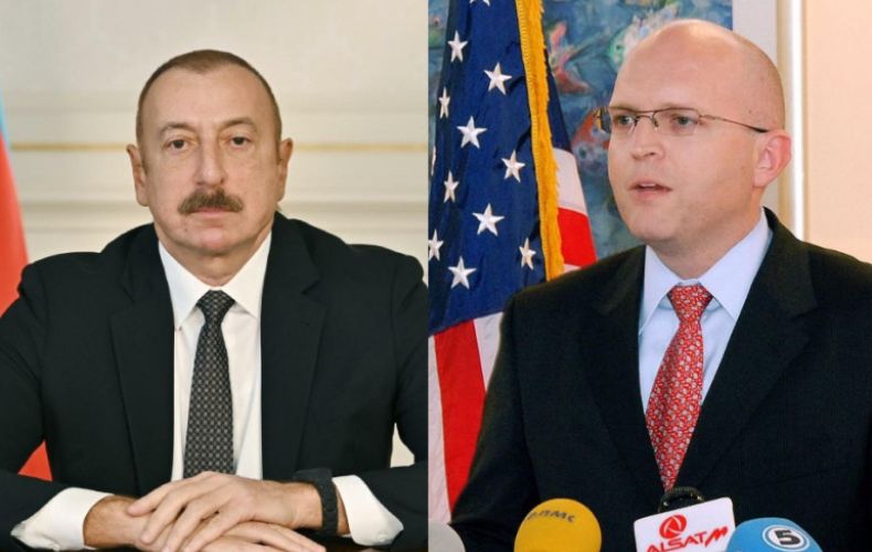 Алиев принял американского сопредседателя Минской группы ОБСЕ Рикера