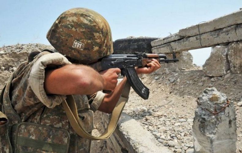 Azerbaijan army fires towards Armenia positions