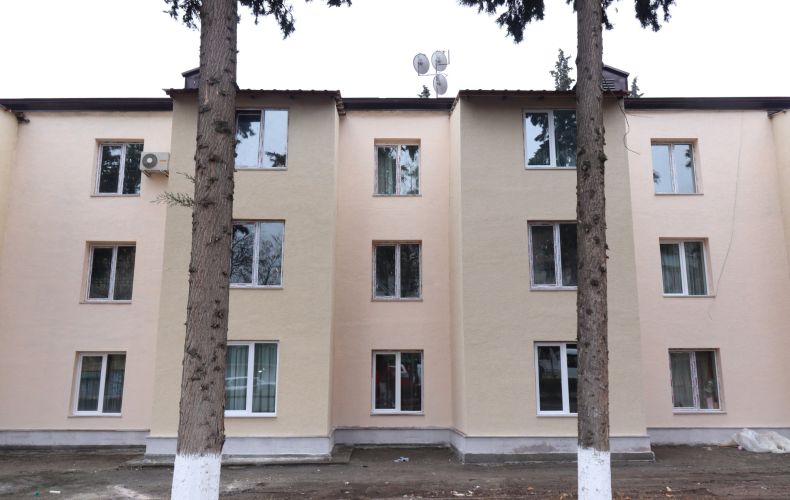 Жилое здание по адресу Азатамартики 36 в Степанакерте было отремонтировано за счет средств из госбюджета: двор также будет благоустроен