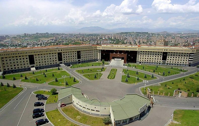 Armenia MOD dismisses news spread by Azerbaijan