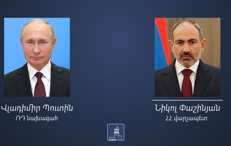 Nikol Pashinyan holds phone talks with Putin, highlights need for Russia’s actions to overcome humanitarian crisis in NK