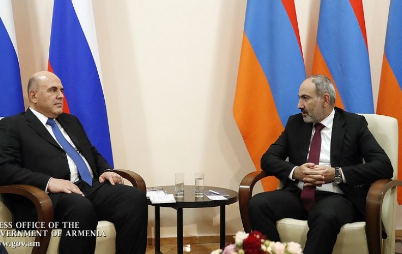 Пашинян и Мишустин проведут двустороннюю встречу в Казахстане