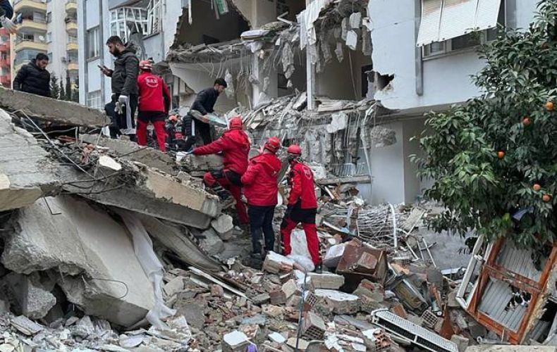 Turkey quake death toll reaches 5,434