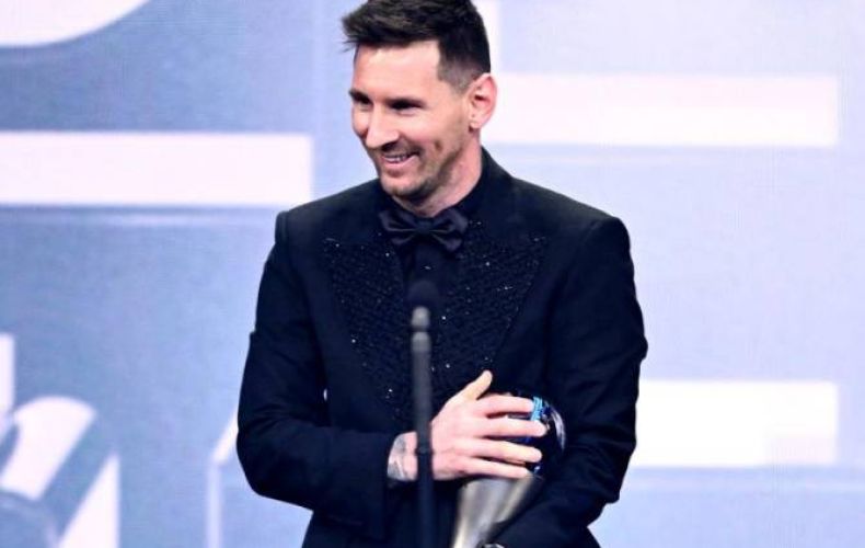 Lionel Messi crowned The Best FIFA Men's Player for second time
