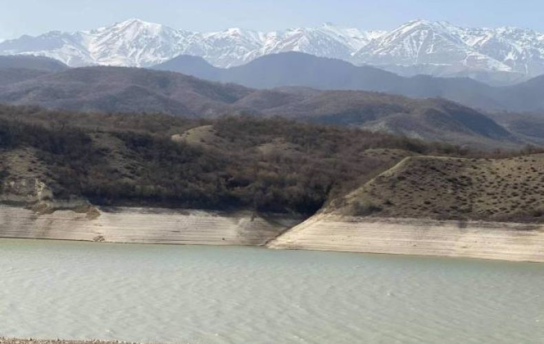 Вследствие действий Азербайджана сократились запасы воды в водохранилище Сарсанга