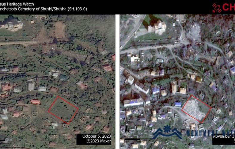 Ադրբեջանը ոչնչացնում է Շուշիի գերեզմանոցները