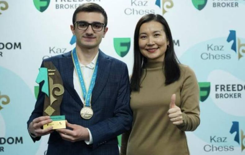 Գրոսմայստեր Մանուել Պետրոսյանը դարձել է Ղազախստանի գավաթի խաղարկության հաղթող