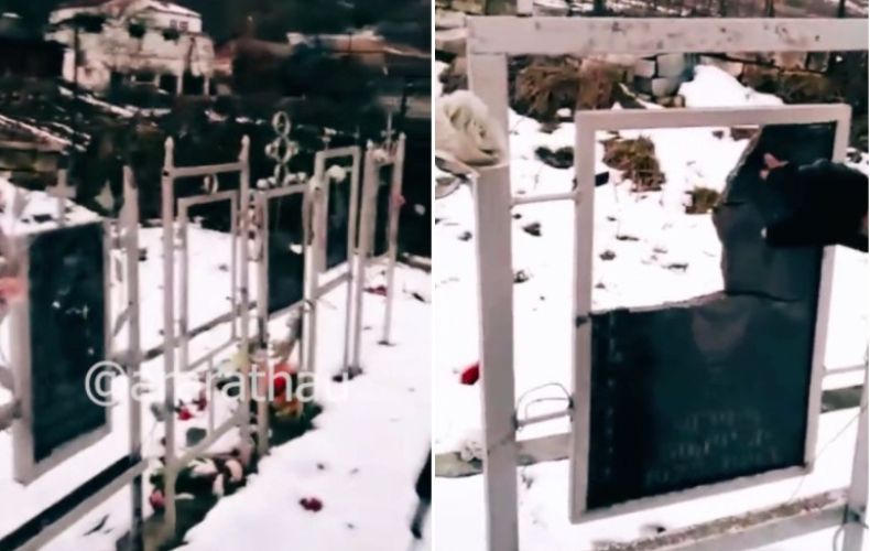 Արցախի Հակակու գյուղի զոհվածների հիշատակին նվիրված համալիրում հուշատախտակները ջարդված են, պղծված․ Monument Watch
