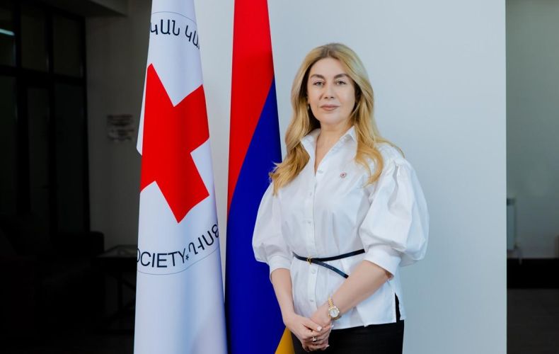 Աննա Եղիազարյանն ընտրվել է Հայկական Կարմիր խաչի ընկերության նախագահ
