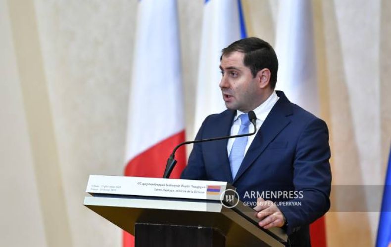 Armenian-French cooperation not directed against anyone – defense minister