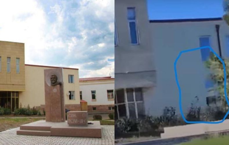 Ադրբեջանցիները Ստեփանակերտում հեռացրել են Շառլ Ազնավուրի 100-ամյակին նվիրված հուշարձանը
