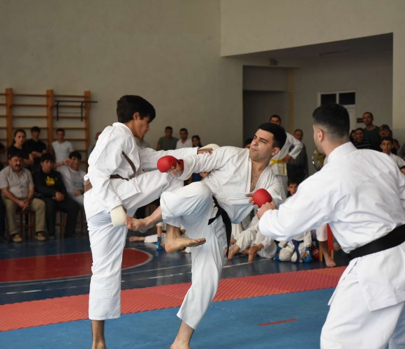 The Artsakh Championship of Japanese Shotokan Karate-do martial arts 
held in Stepanakert

